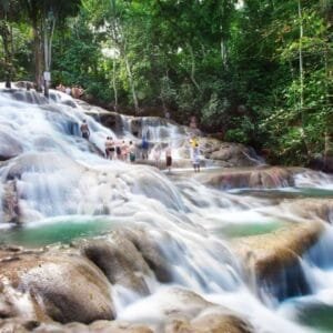 Dunn's River Zipline + Irie Blue Hole - 4 Hours