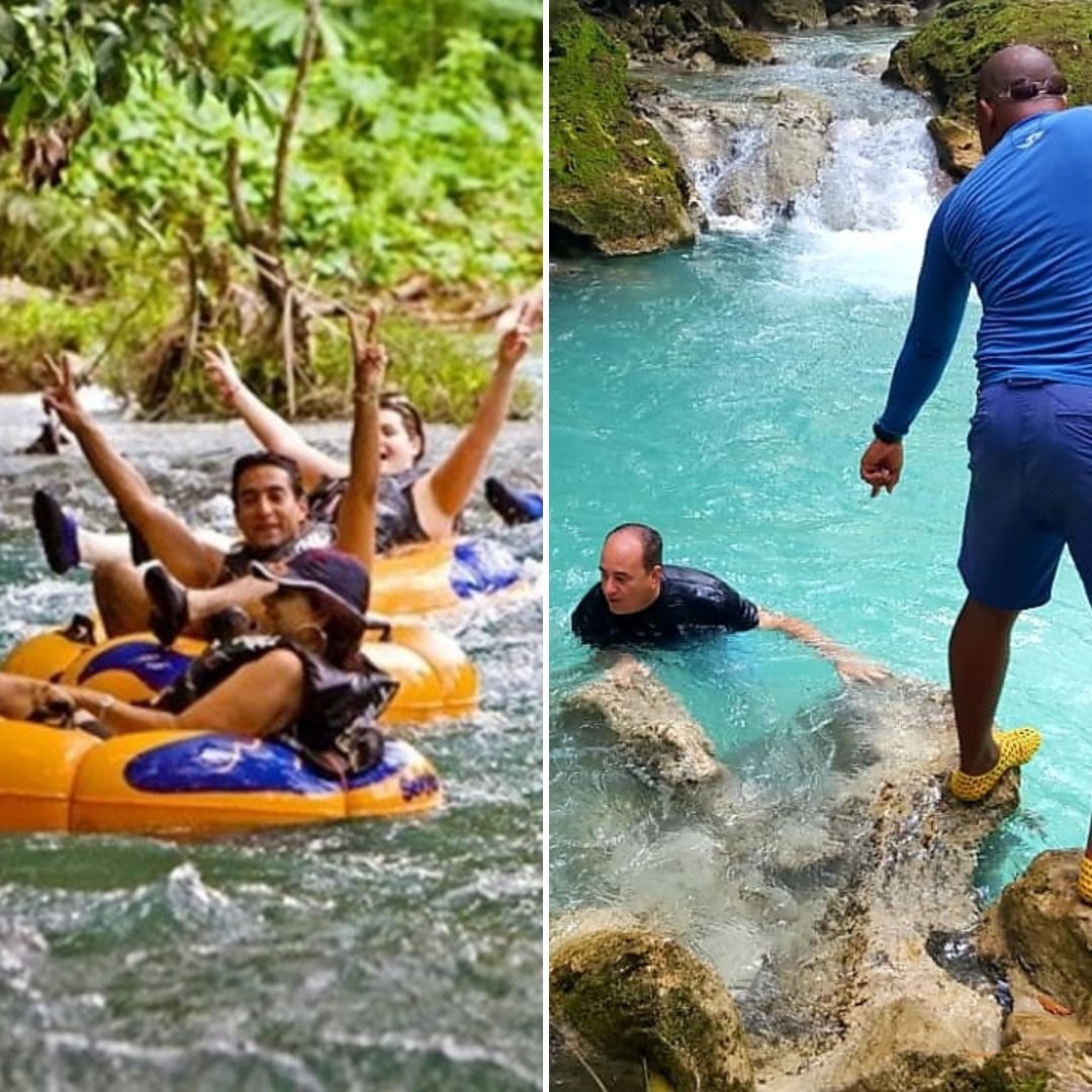 Image of River tubbing and Blue hole with Irie Excursions & Tours Ja